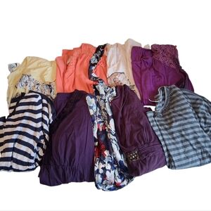 Bundle Of Maternity Tops Size MD/LG